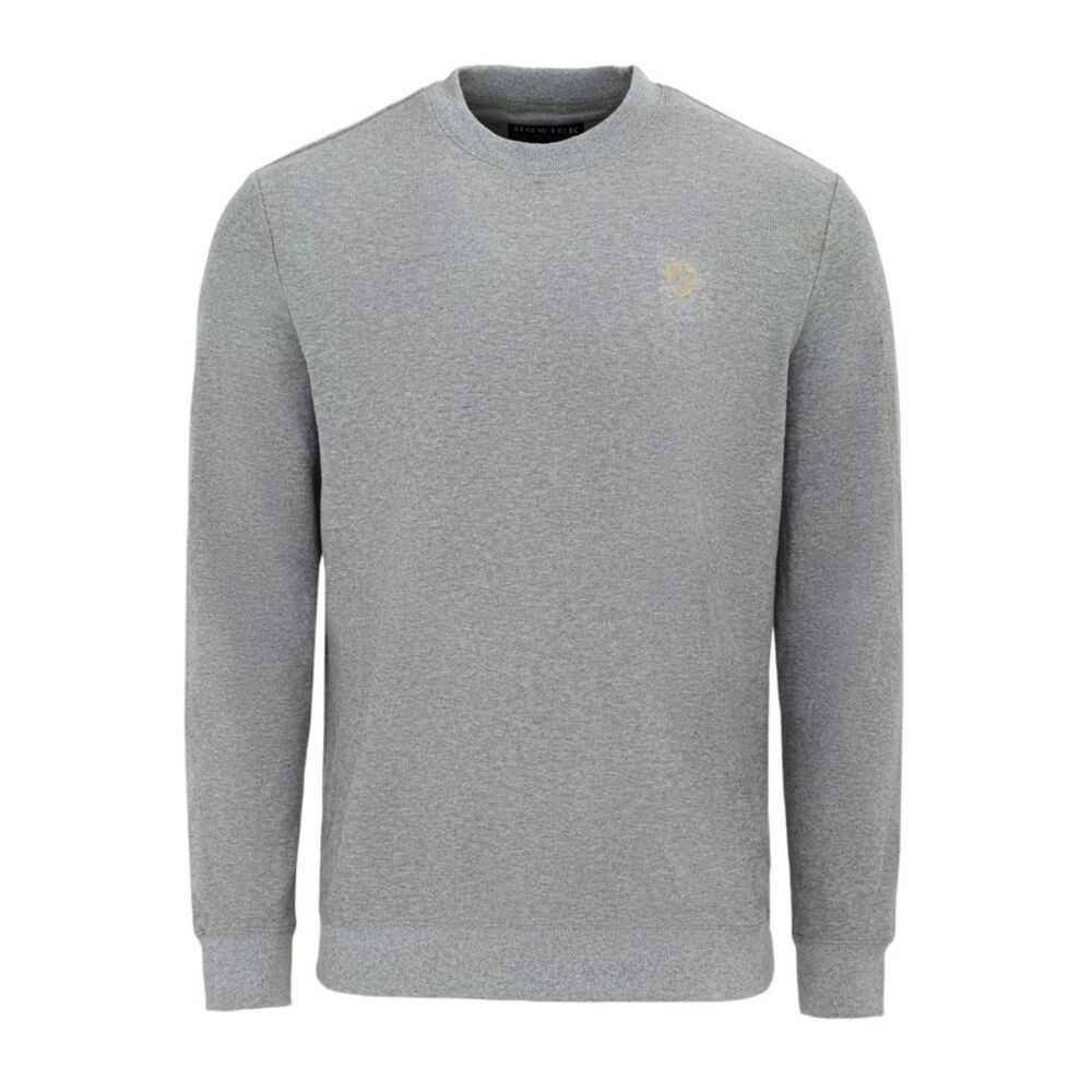 Howick Mens Logo Sweatshirt / Dark Grey Marl